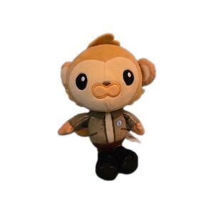 Octonauts Cartoon Above & Beyond 8" Plush Paani Stuffed Animal Monkey Pre-owned